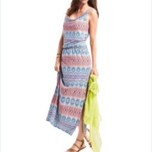 Cabi In the Sun Aztec sleeveless maxi dress